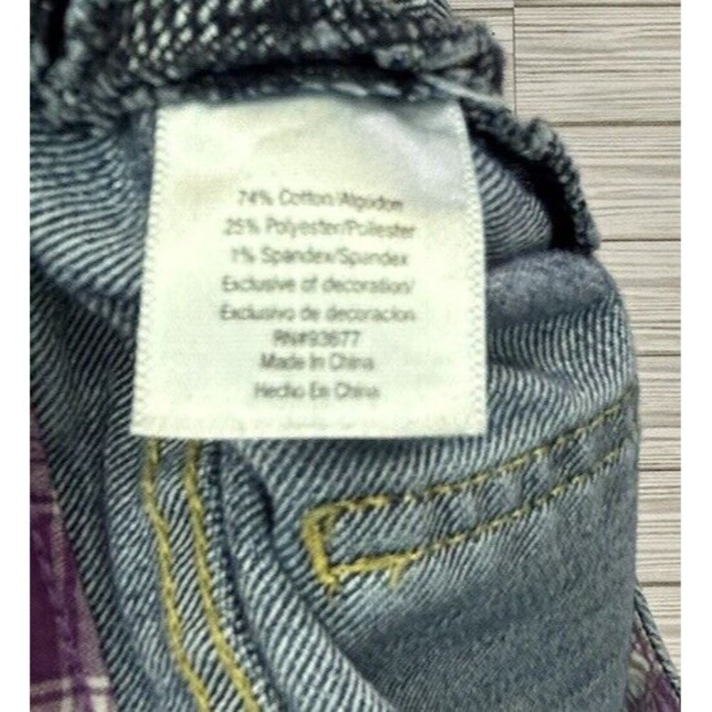 Allen B by Allen Schwartz Distressed Women's Jeans-Denim Straight Leg Sz 10 - Picture 4 of 8